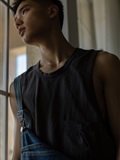 YITUYU art picture language 2021.08.21 suspenders boy Zhou An(26)